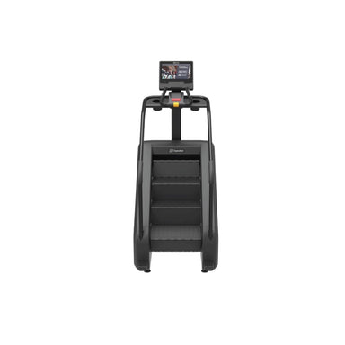 Origin Fitness Impulse XSC700 stair climber with wide steps and digital display in black for home and commercial gym use