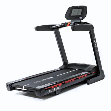 NoblePro Elite E8ix foldable treadmill with 10.1" HD touchscreen and built-in apps for indoor running