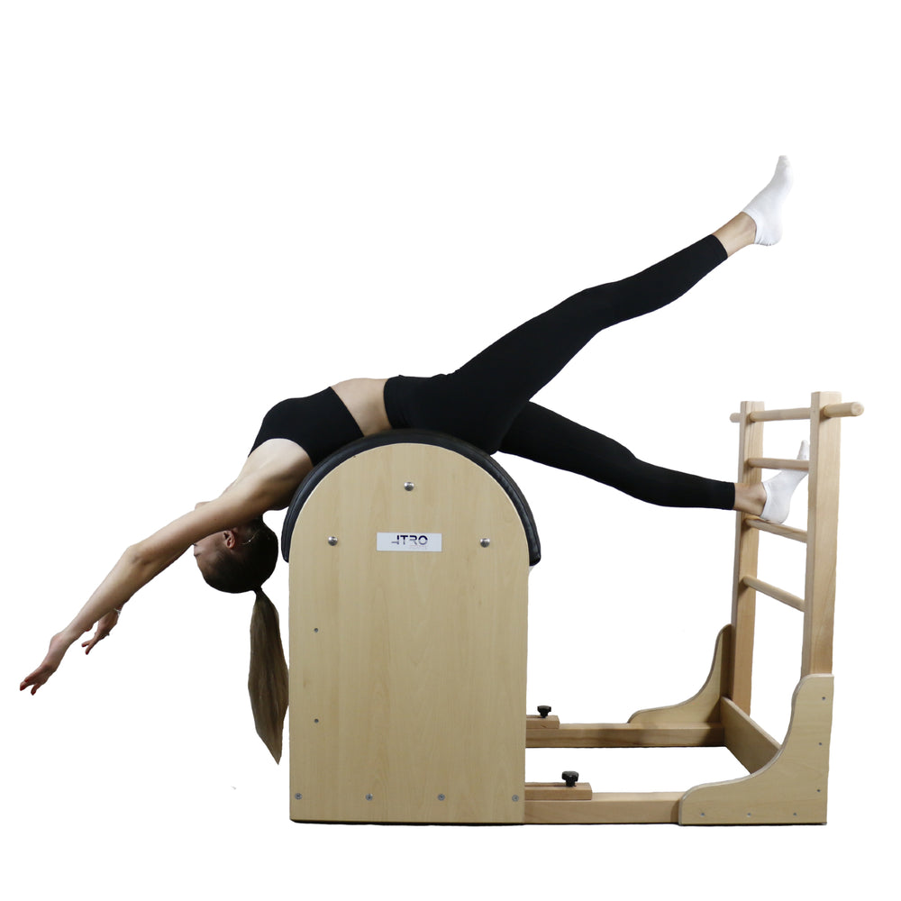ladder barrel for pilates, wooden gym equipment wood-based yoga studio equipment, home gym eco-friendly