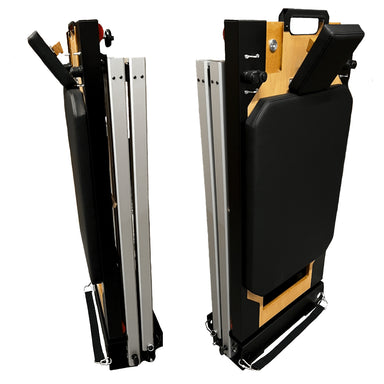 Folding pilates reformer, fold up workout machines for home 