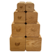 sustainable wood wooden dumbbells home workout equipment 