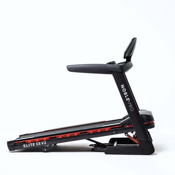 NoblePro Elite E8s Foldable Treadmill - Black