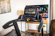 Foldable treadmils for home with HD interactive touchscreen built-in apps for running