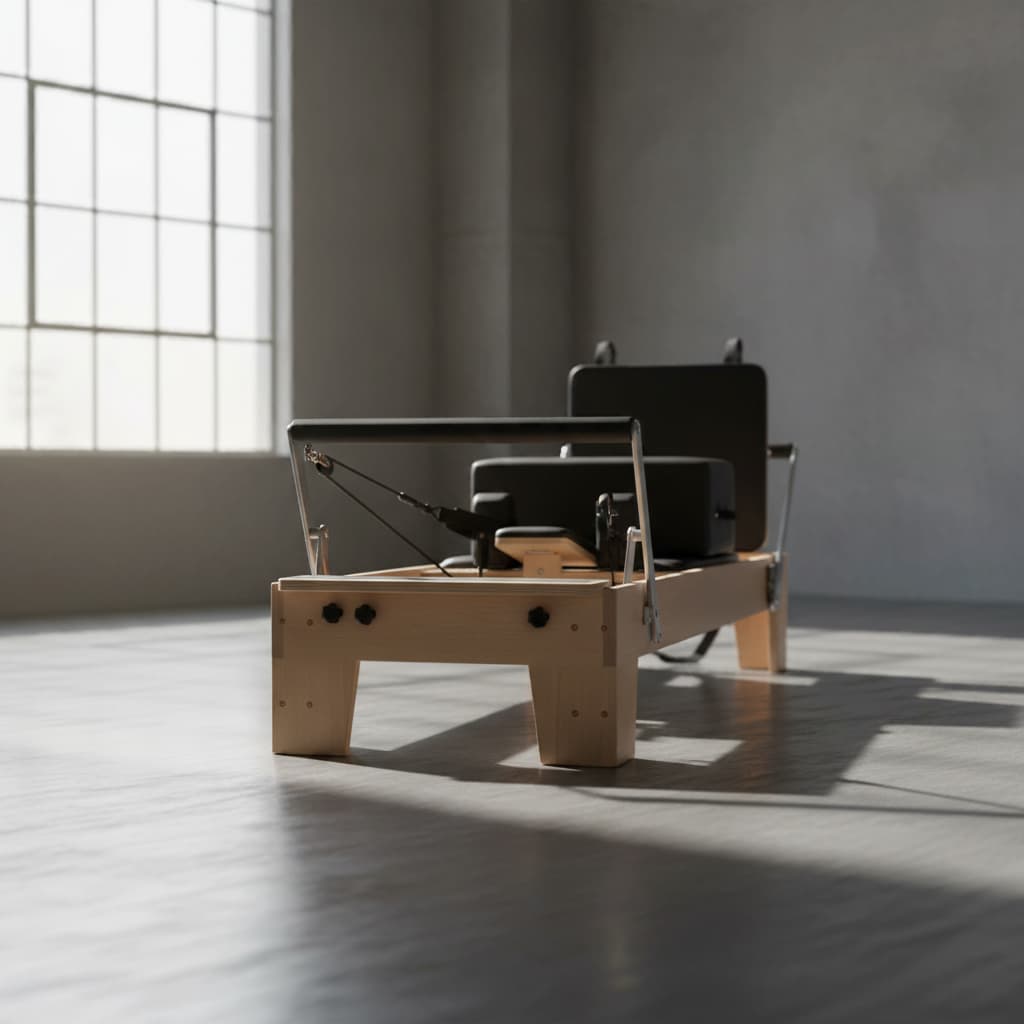 home and studio wood eco-friendly pilates reformer machine 